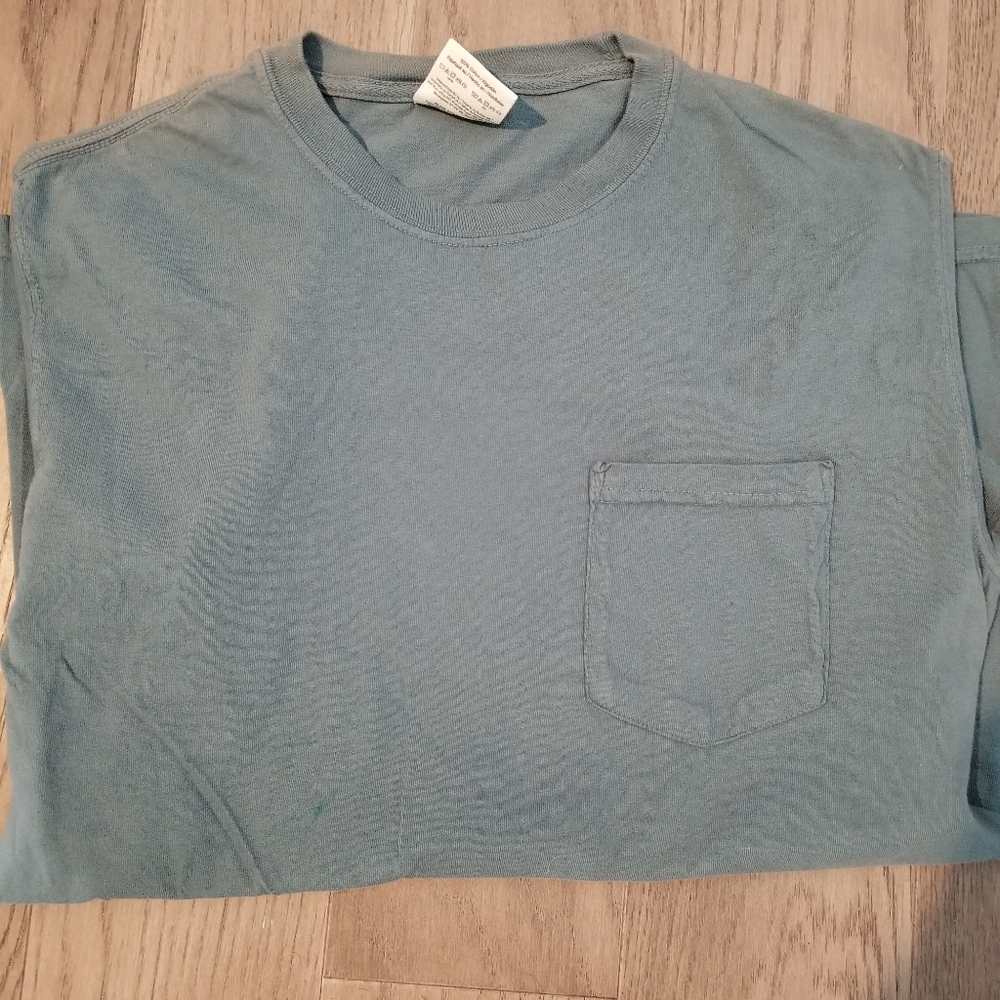 Comfort colors blue spruce t shirt all sizes